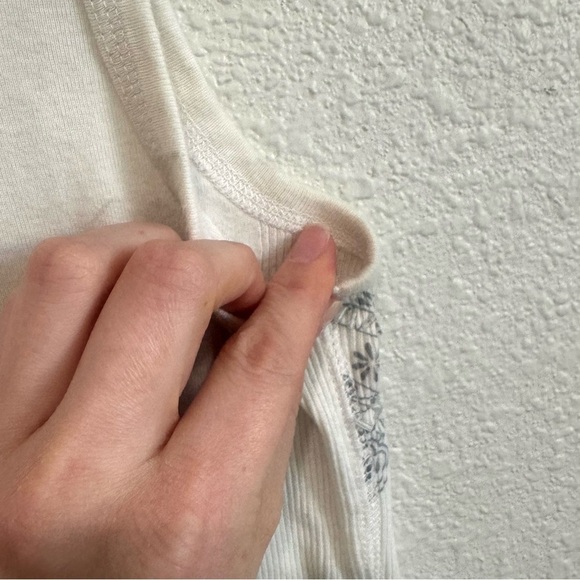 VTG Twisted Hearts Womens Small Y2K Beaded Boho Gothic Tank Top Preppy Geometric - Picture 5 of 9